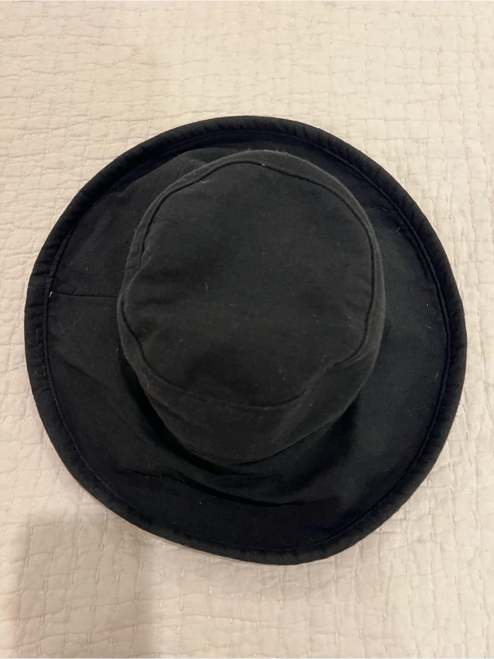 Wallaroo Hat Company Sydney Black Wide Brim Packable Sun One Size Adjustable - Picture 5 of 10